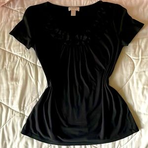 Loft Black Tee size small